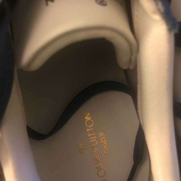 Louis Vuitton Denim Sneakers size 41 EU or Size 8 - Picture 4 of 11